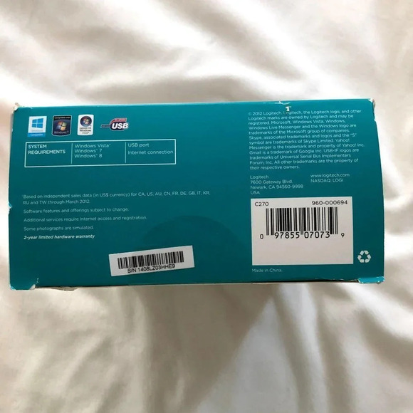 Logitech | c270 HD Webcam 720p - Picture 4 of 6